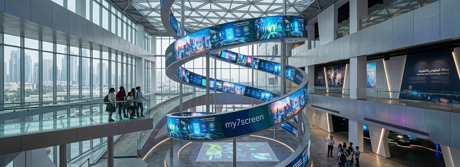 my7screen-Flexible- LED- Screen- in- the UAE-Umm Al Quwain