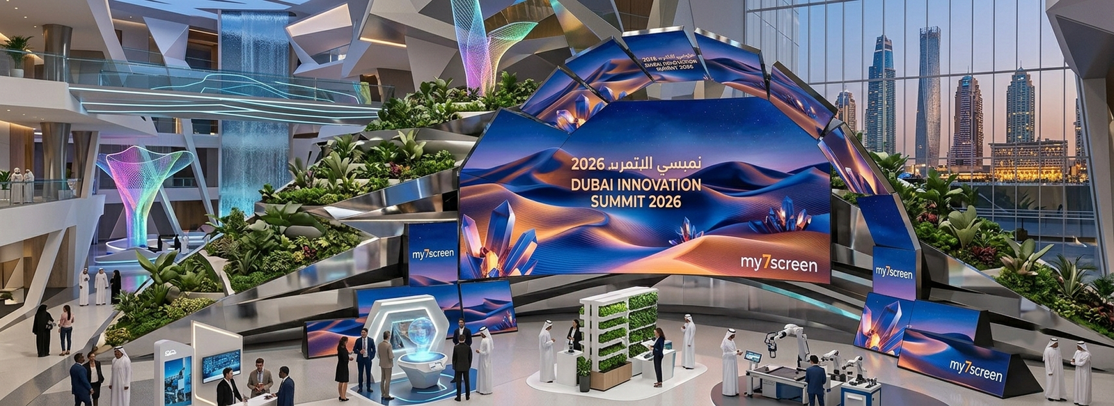 my7screen-Rental- LED- Screen- in- the UAE-Ajman